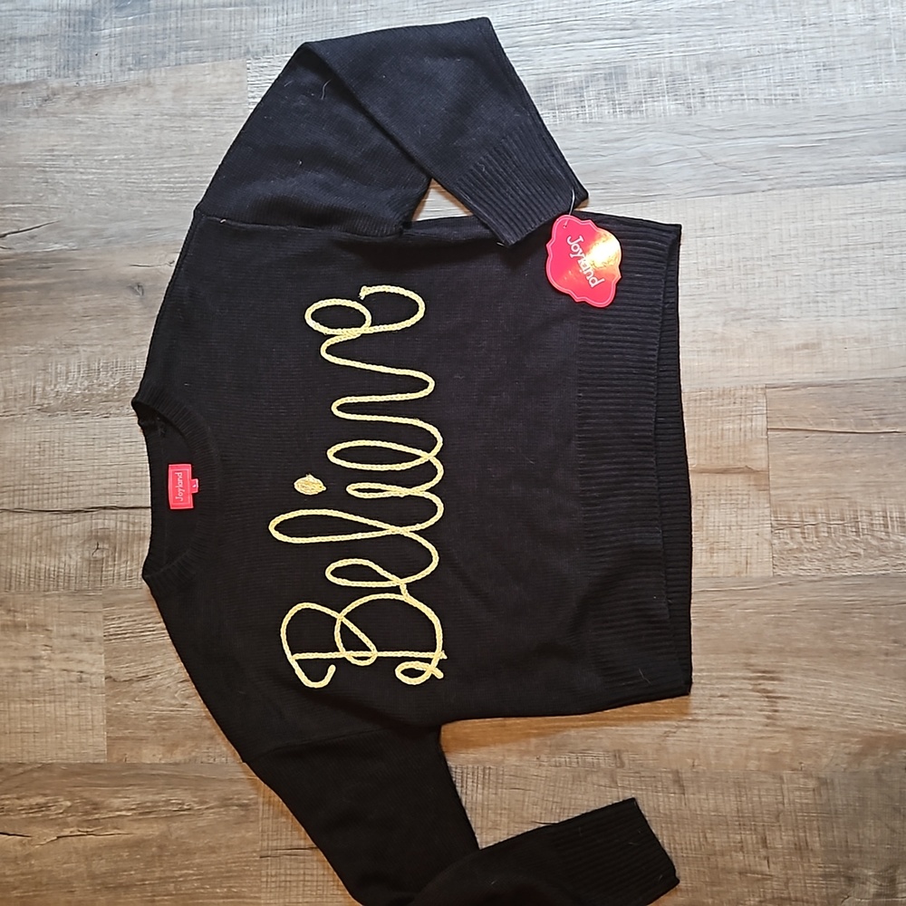 "Believe" Christmas Sweater